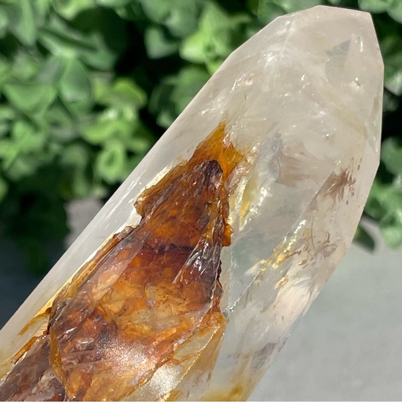 Golden Healer Tower | Yellow Hematoid Quartz - Picture 16 of 17